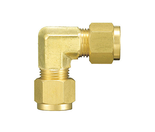 Cotovelo da união de compressão do tamanho de 3/8 do tubo